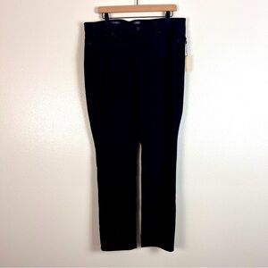 NWT NYDJ Black Sheri Slim
